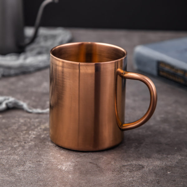 12oz Electroplating Stainless Steel Beer Stein - 图片 4