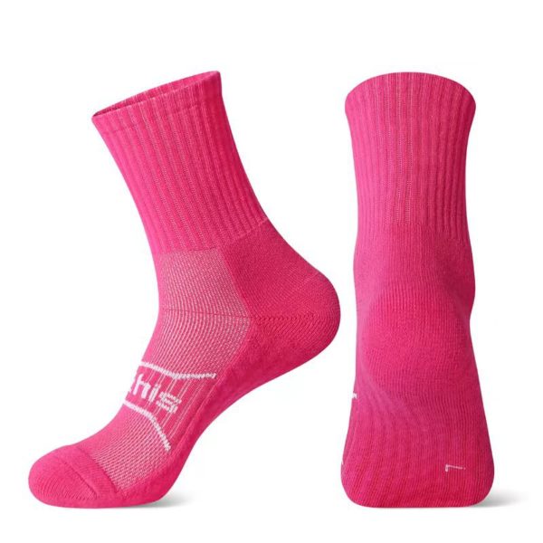 Pure Color Sport Crew Socks - 图片 4
