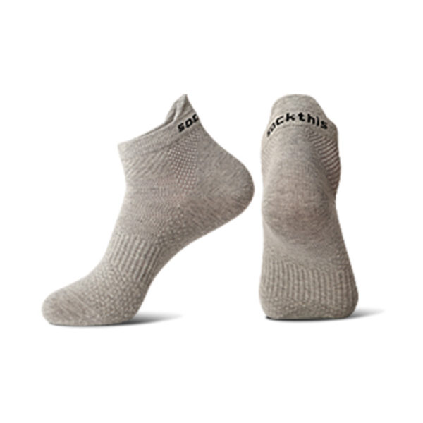 Pure Color Non-slip Sport Socks - 图片 4