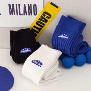 Custom Logo Silicone Grip Mid-Calf Sports Socks - 图片 4