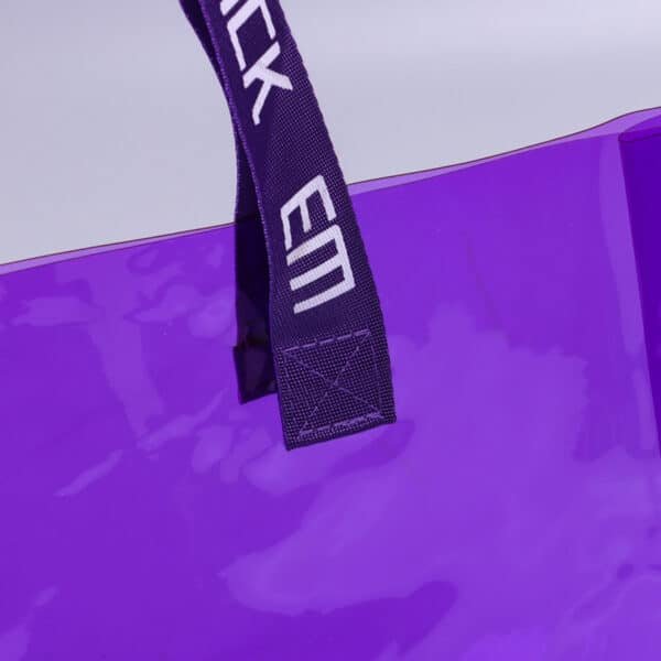 Custom Size PVC Shoulder Bag Clear Waterproof Tote Bag - 图片 5