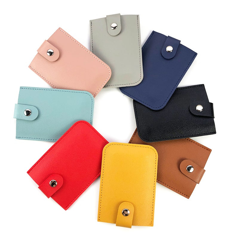 PU Folding Expandable Travel Card Holder - 图片 5