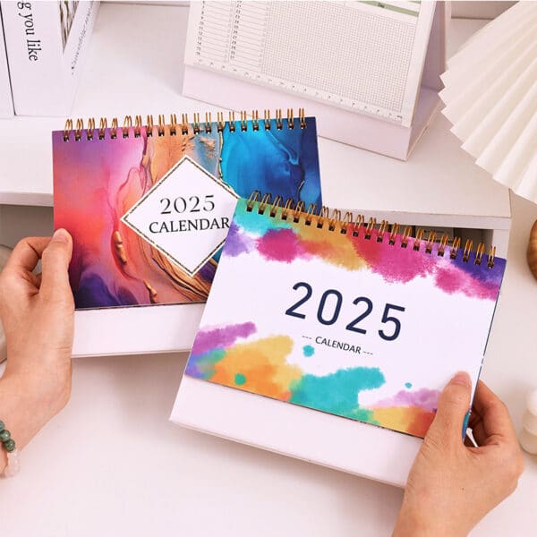 Full Color Printed Desktop Memo Calendar - 图片 5