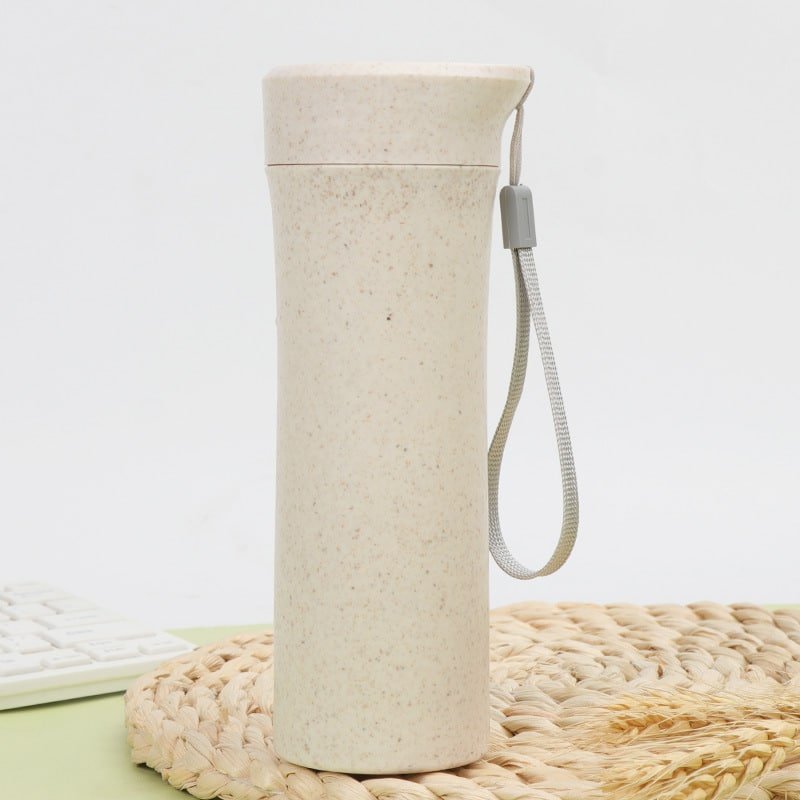 Portable Custom Plastic 10oz Water Bottle with Strap - 图片 5