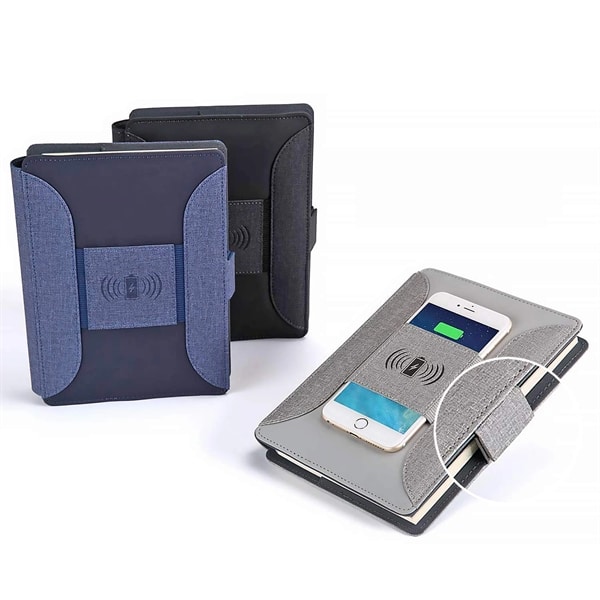 Qi Wireless Charger PU Notebook - 图片 5