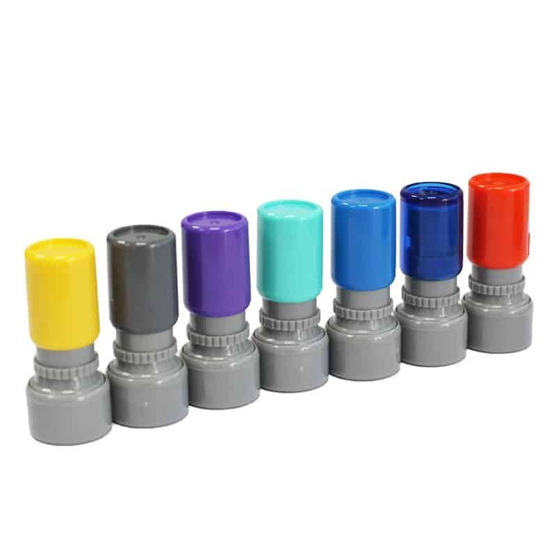 Round Customizable Mini Stamp - Image 5