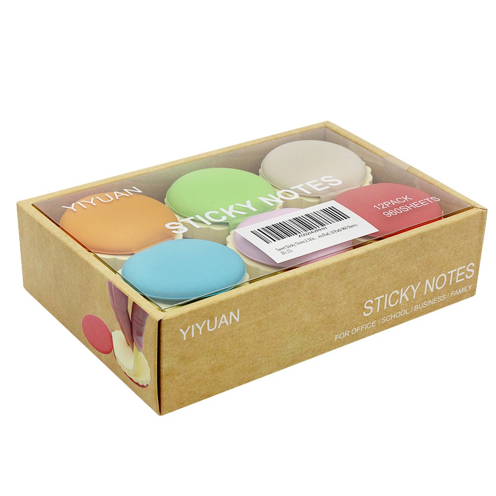 Personalized Macaron Shaped Sticky Notes - 图片 5