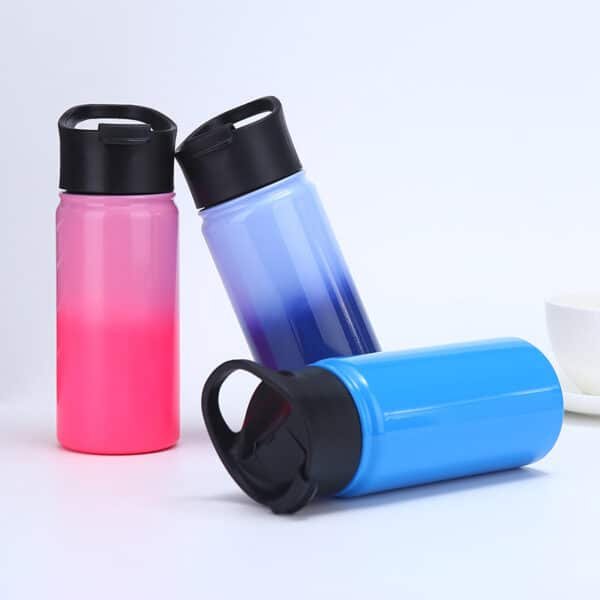 Outdoor Portable 304 Stainless Steel 12oz Sports Water Bottle - 图片 5
