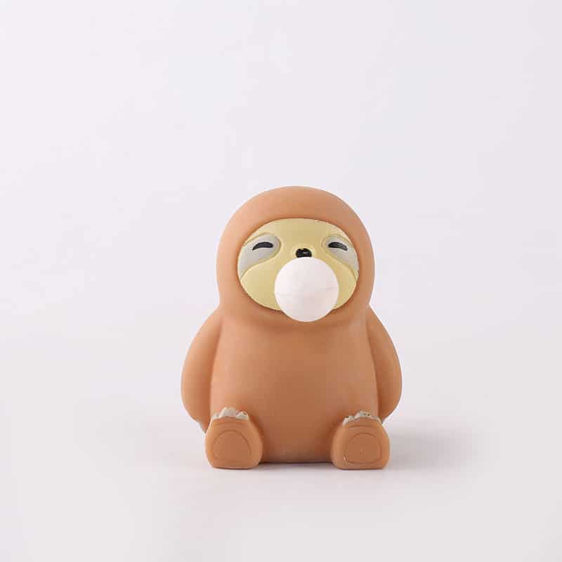 TPR Sloth Bubble Stress Ball - 图片 5