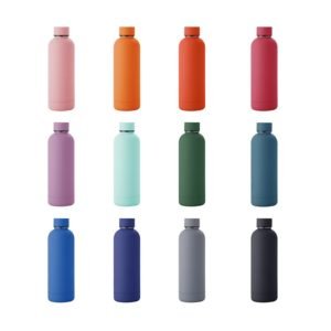 Custom Multicolor Portable Silicone Folding Water Bottle - 图片 5