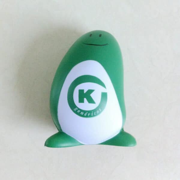 Green Bean Character Foam Stress Ball - 图片 5