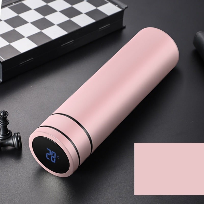 Replaceable Battery 304 Stainless Steel Insulation Cup Intelligent Temperature Display Bottle - 图片 5