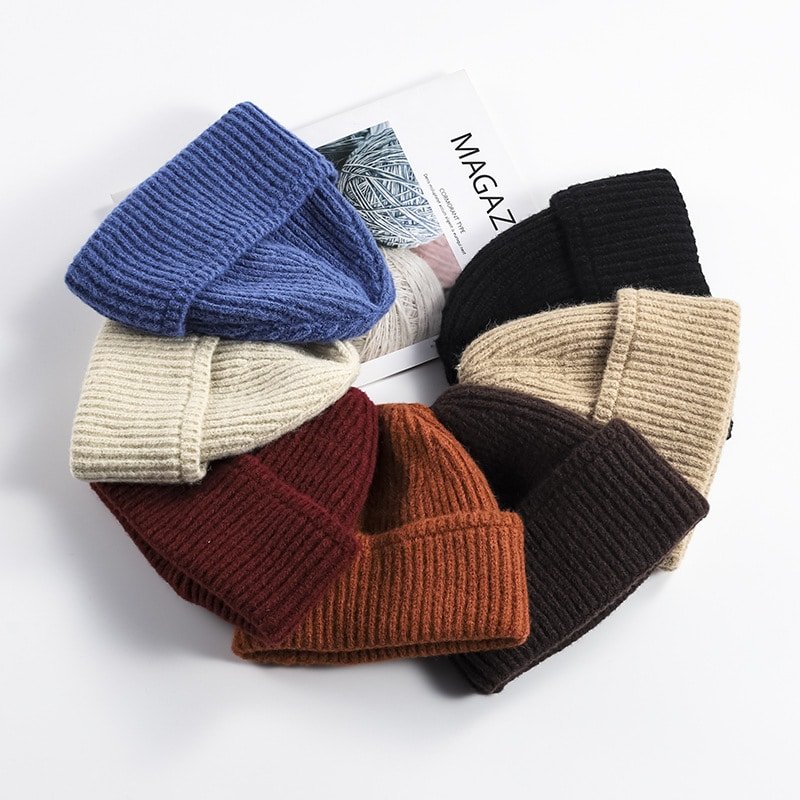 Winter Windproof Knitted Beanie - 图片 5