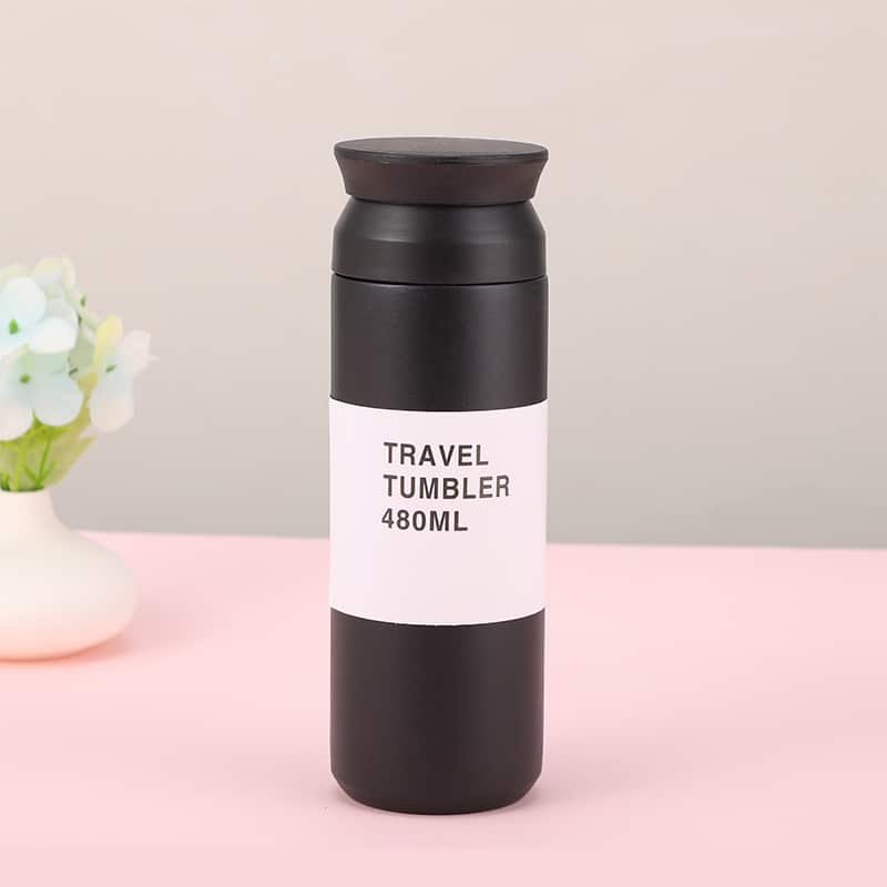 Vacuum Frosted 304 Stainless Steel Water Cup Portable Coffee Mug - 图片 5