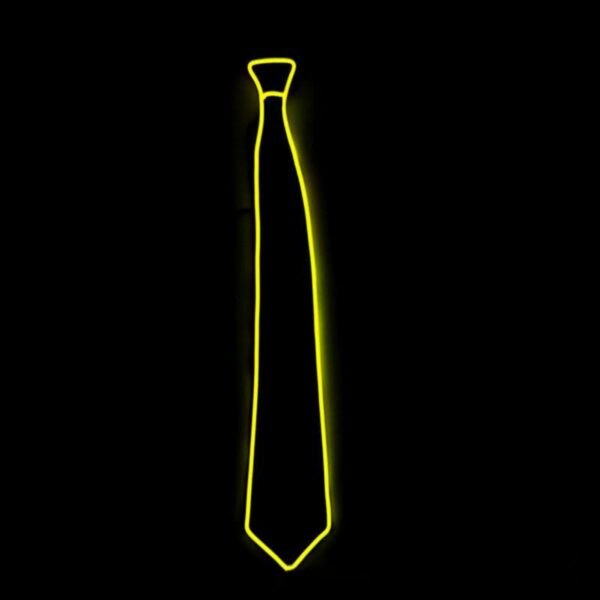 LED Light-up Tie with EL Cold Light Accessories - 图片 5
