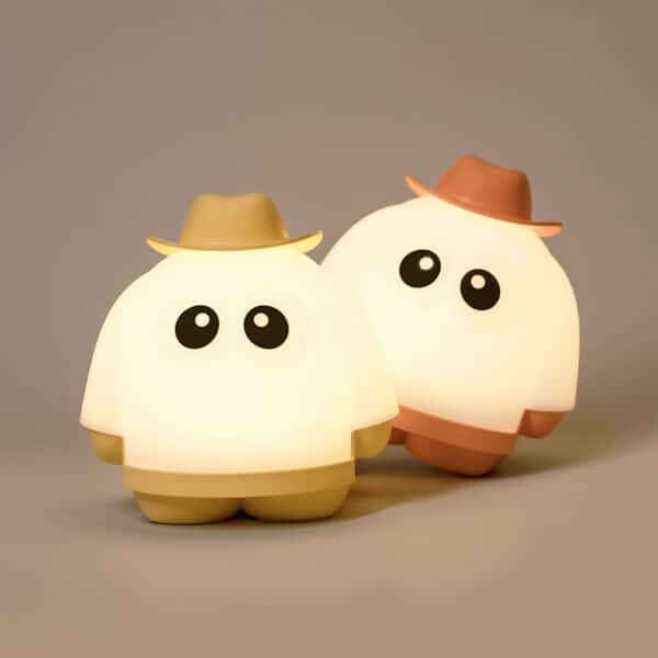 Custom Ghost Shaped Pat Lamp - 图片 5