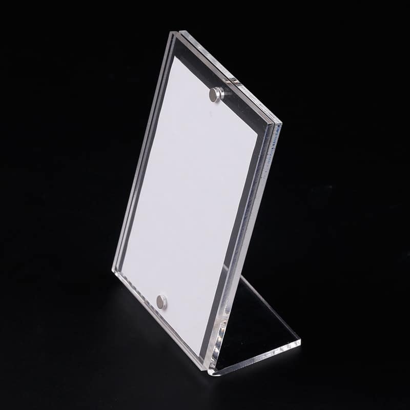 L-Shape Acrylic Magnetic Photo Frame - 图片 5