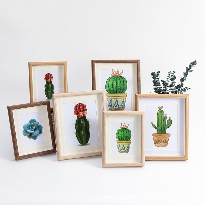 Wooden Creative Skeleton Photo Frame - 图片 5