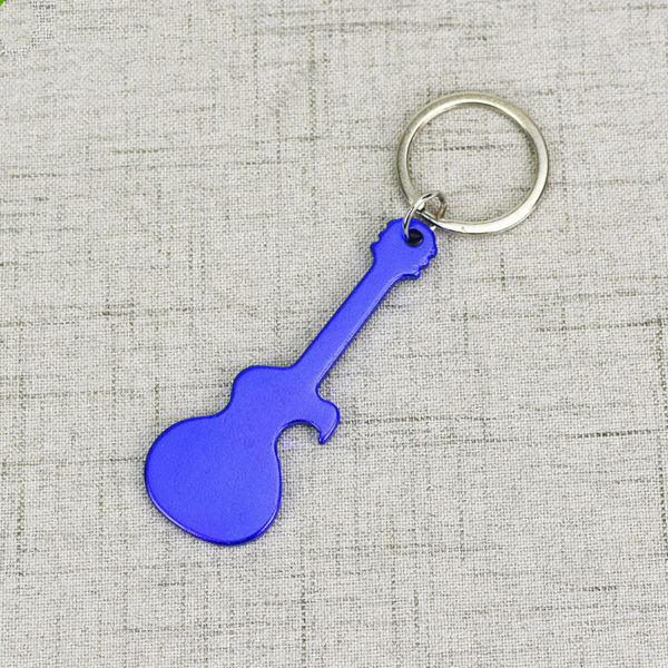 Guitar Bottle Opener with Keychain - 图片 5