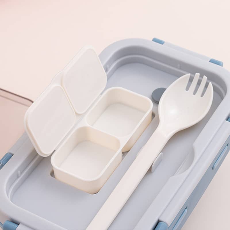 Custom Lunch Box with Dinnerware Compartment - 图片 5