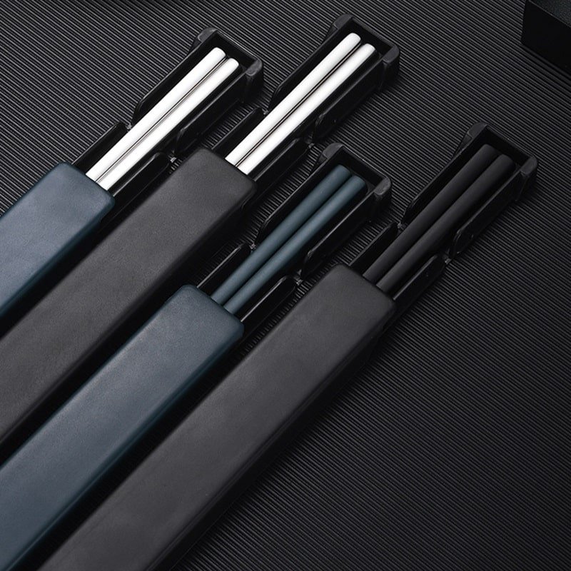 Stainless Steel Portable Chopsticks - 图片 5