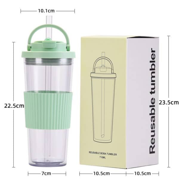 Double Drinking Bottle with Waist Sleeve 24oz - 图片 5