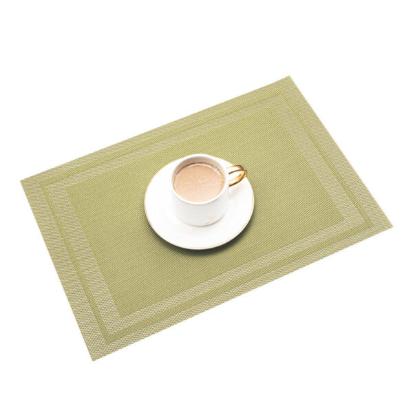 Customized PVC Eco-friendly Arch Insulated Placemat - 图片 5