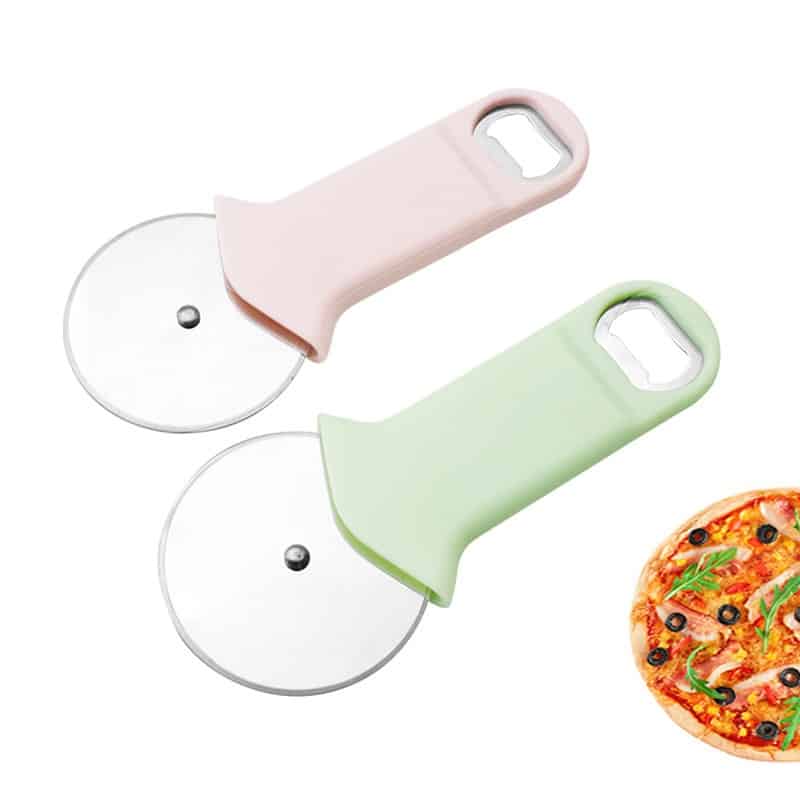Multipurpose 2-in-1 Pizza Plastic Cutter Wheel Opener - 图片 5
