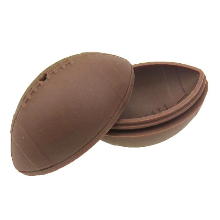 Silicone Football Shaped Ice Ball Mold - Image 5