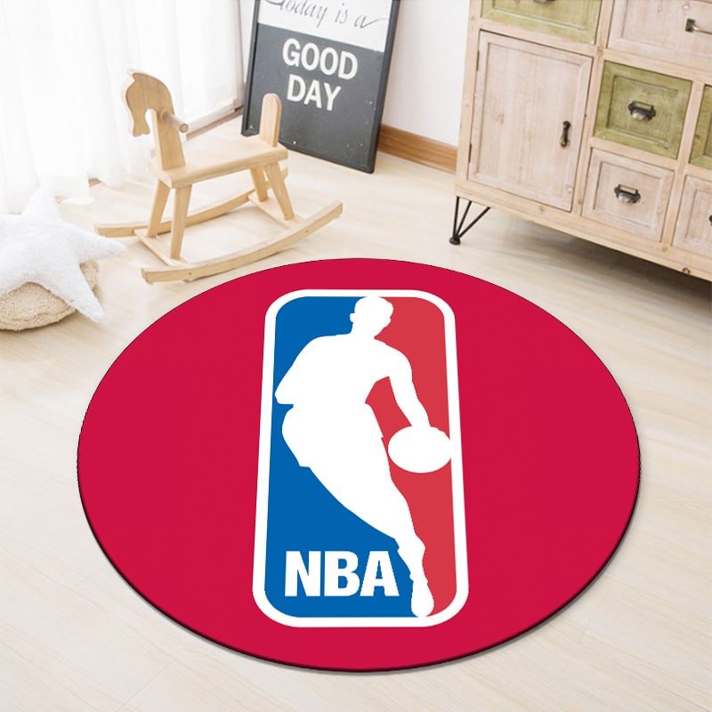 NBA Basketball Team Round Floor Mat - Image 5
