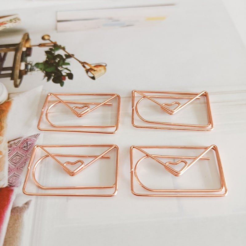 Electroplating Envelope Metal Paperclips - Image 5