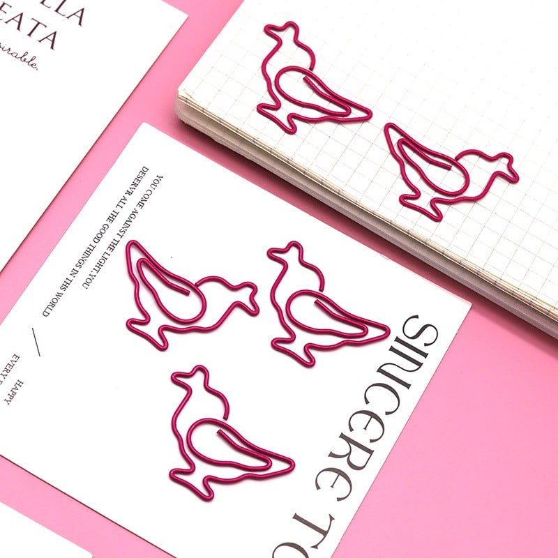 Hen Shaped Metal Paperclips - Image 5