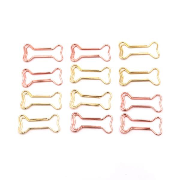 Electroplating Bone Shaped Metal Paperclips - Image 5