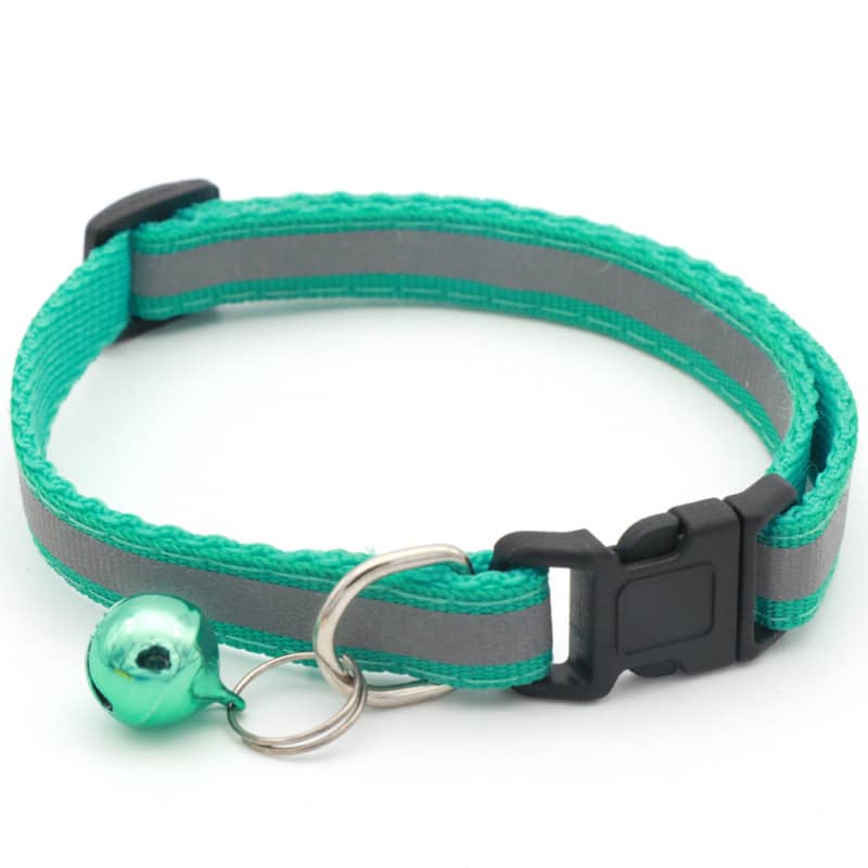 Reflective Buckle Bell Collar - 图片 5