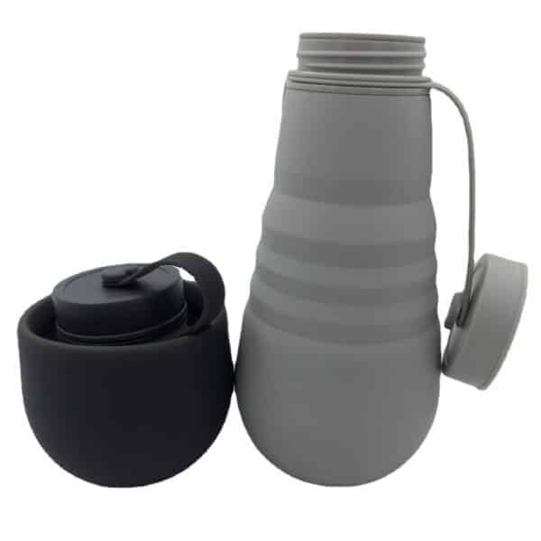 Creative Collapsible Silicone Outdoor Sport Bottle 17oz - 图片 5