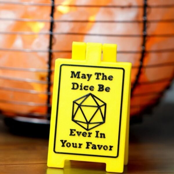 Custom Plastic Tiny Table Sign - Image 5