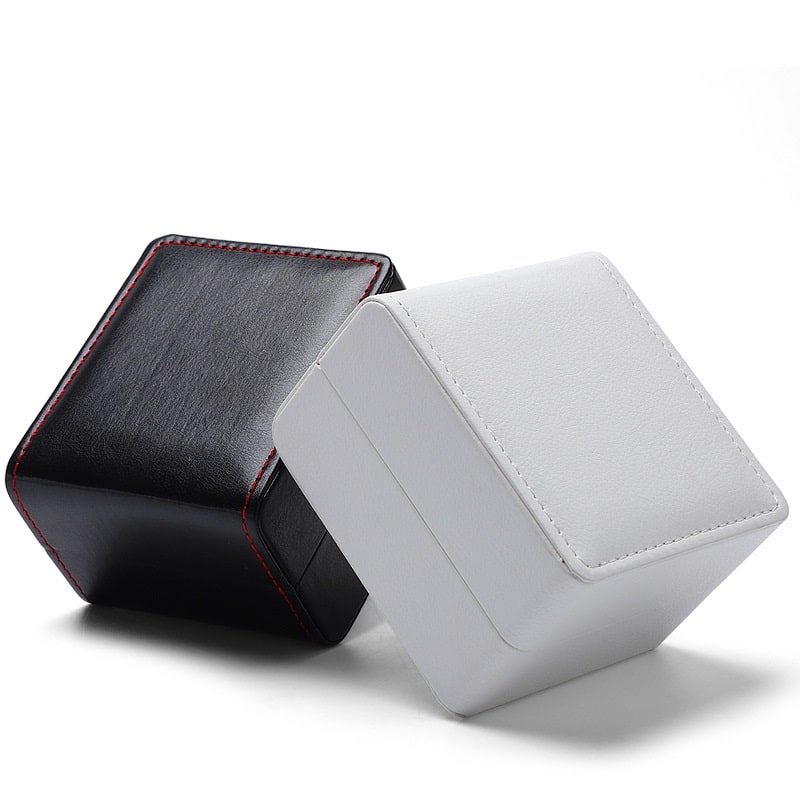 Elegance Series PU Leather Watch Box - 图片 5