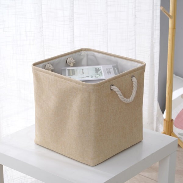 Large Capacity Linen Storage Basket - Image 5