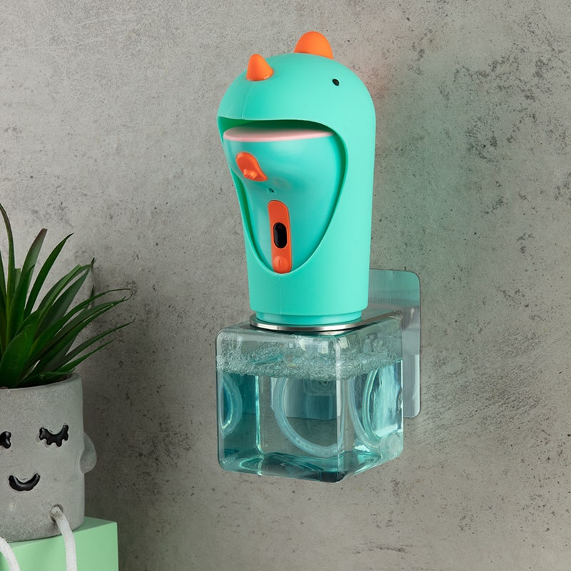 Cartoon Animal Foam Soap Dispenser for Kids - 图片 5