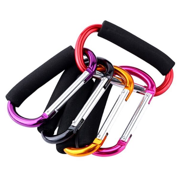 Dshaped Buckle Aluminum Carabiners - 图片 5