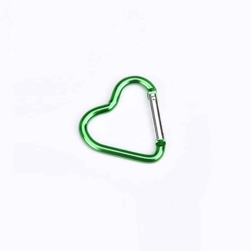 Heart-shaped Aluminum Alloy Carabiner - 图片 5