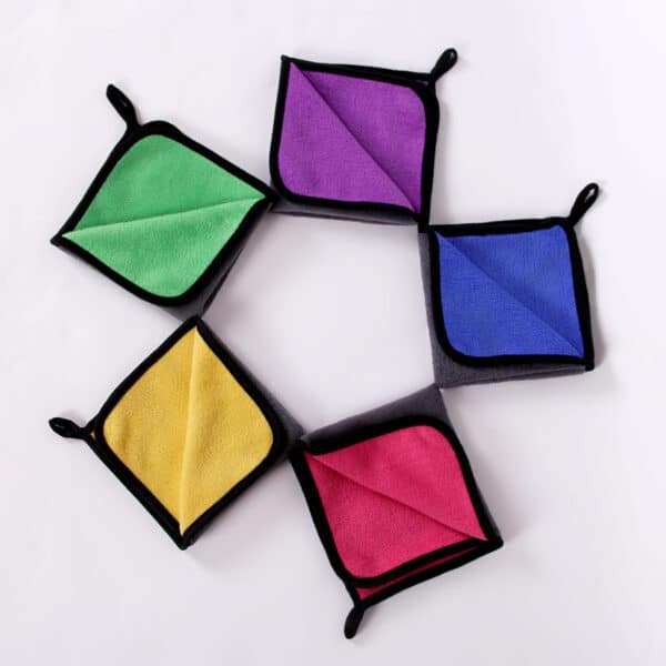 Coral Fleece Car Wash Towel - 图片 5