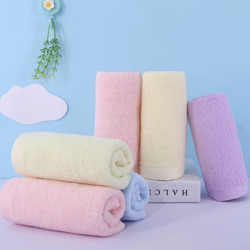 Soft Cotton Small Square Towel - Image 5