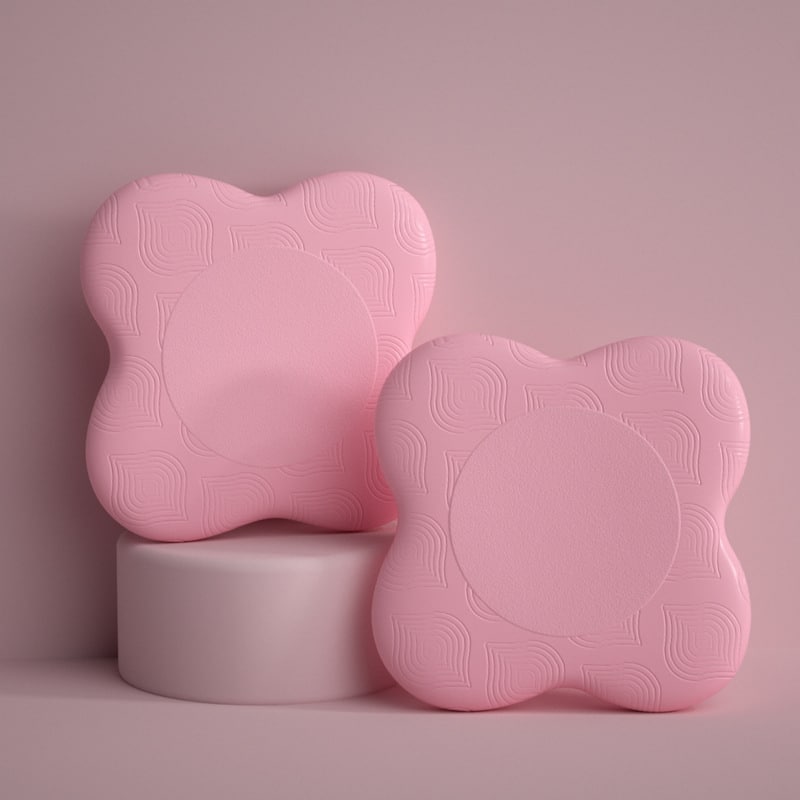 PU Thickened Non-Slip Yoga Mat Knee Pad - 图片 5