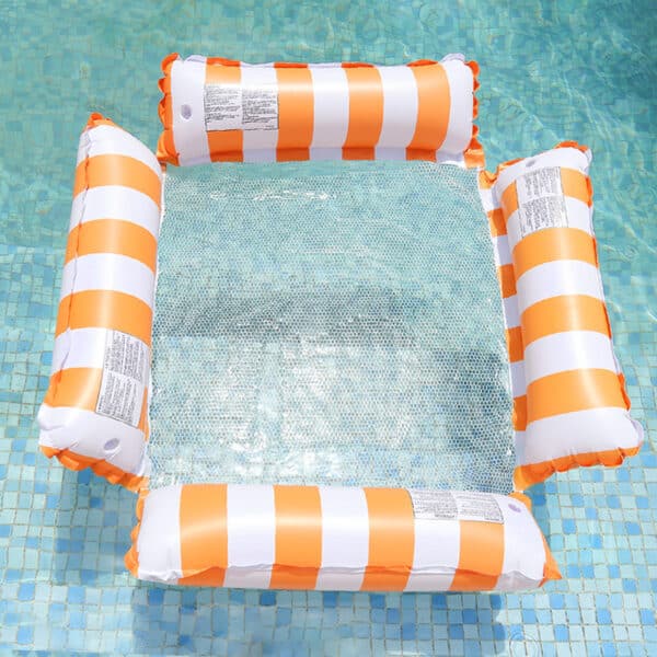 Collapsible Four-tube PVC Inflatable Float Raft - 图片 5