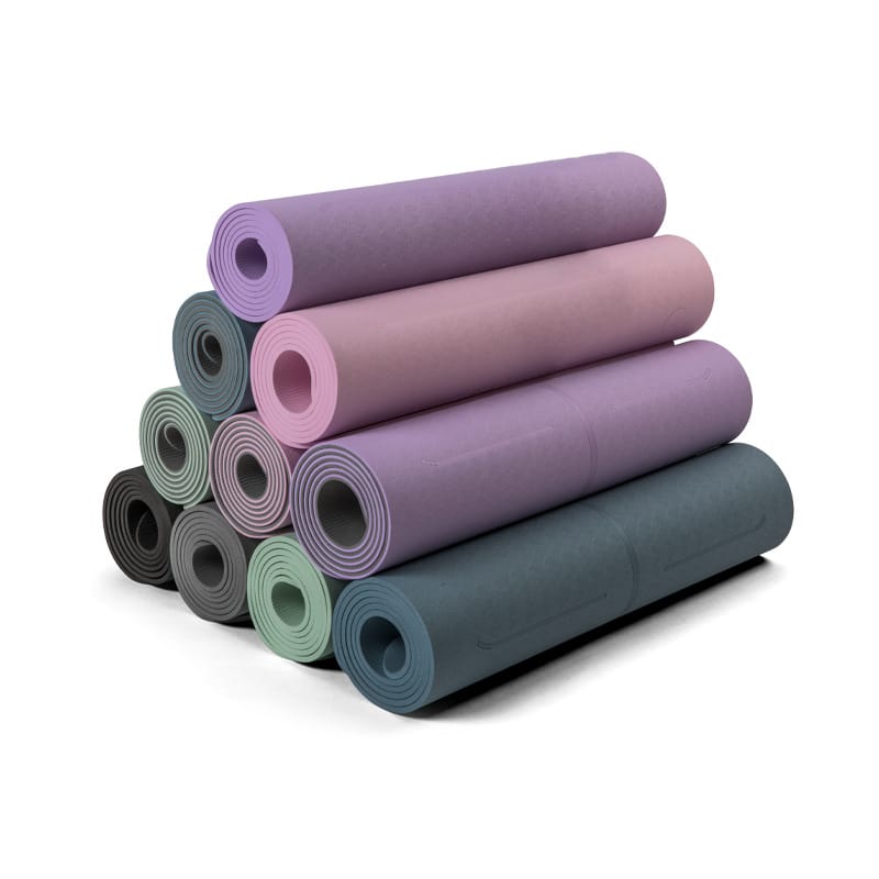TPE Double Layer Yoga Mat - 图片 5