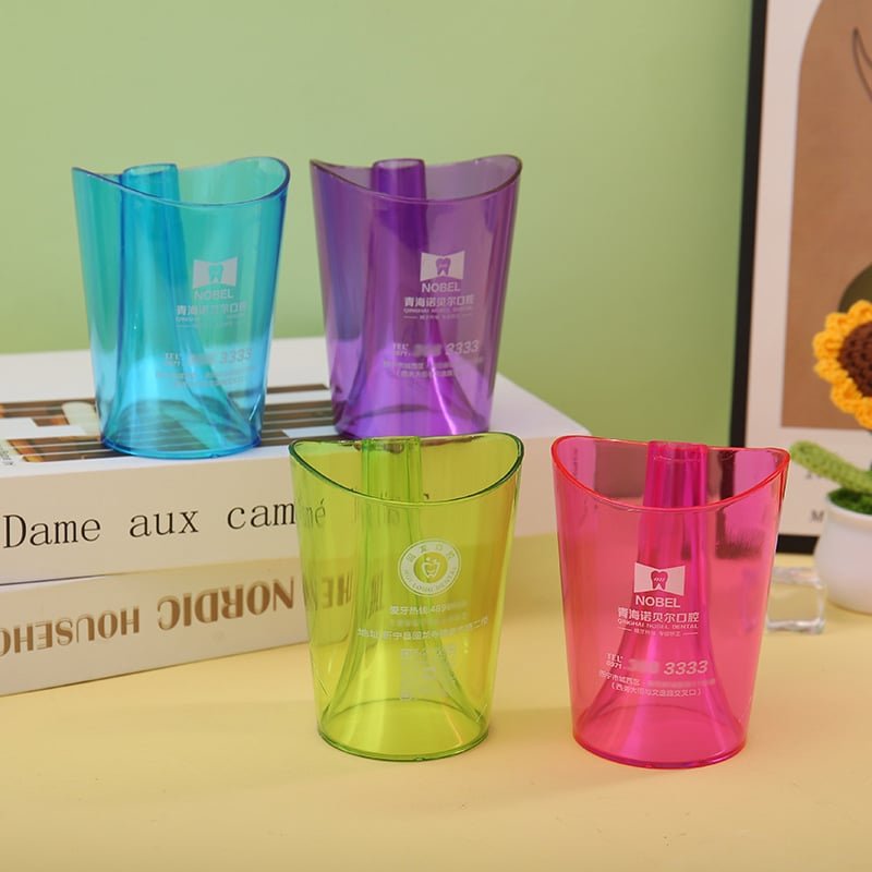 Transparent Hygienic Mouthwash Cup 10OZ - 图片 5