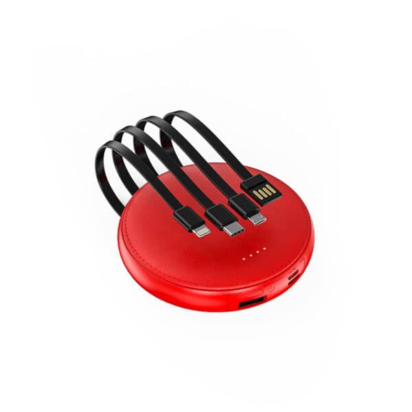 Mini Round Portable Power Bank 10000 mAh - 图片 5