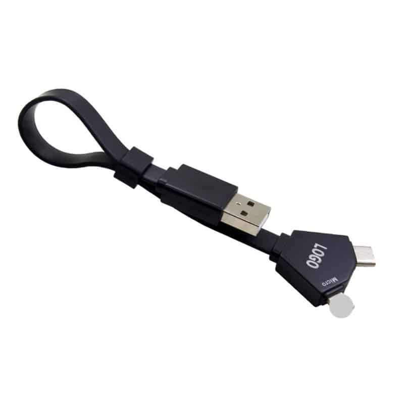 Illuminated 3-in-1 Keychain Charging Cable - 图片 5