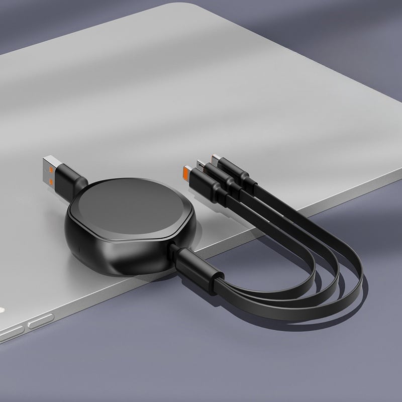 Retractable Cell Phone Charging Cable 3-in-1 - 图片 5